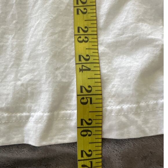 PITTSBURGH PENGUINS Womens Top White Retro Distressed Graphic NHL Hockey XL - Picture 8 of 8